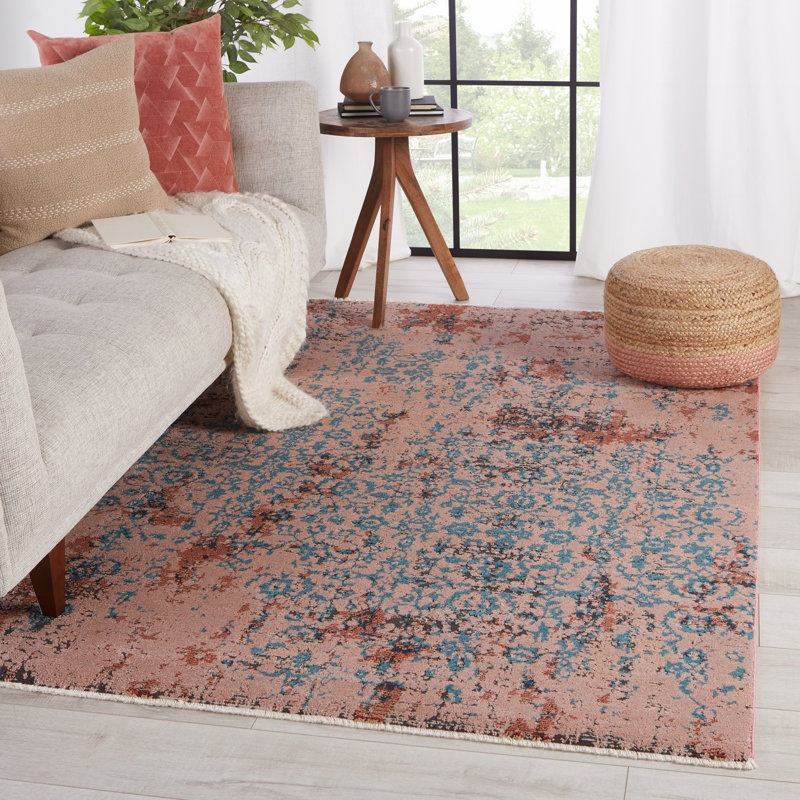 Zoeller Damask Indoor Rug, Rectangle 9'6" x 12'7"