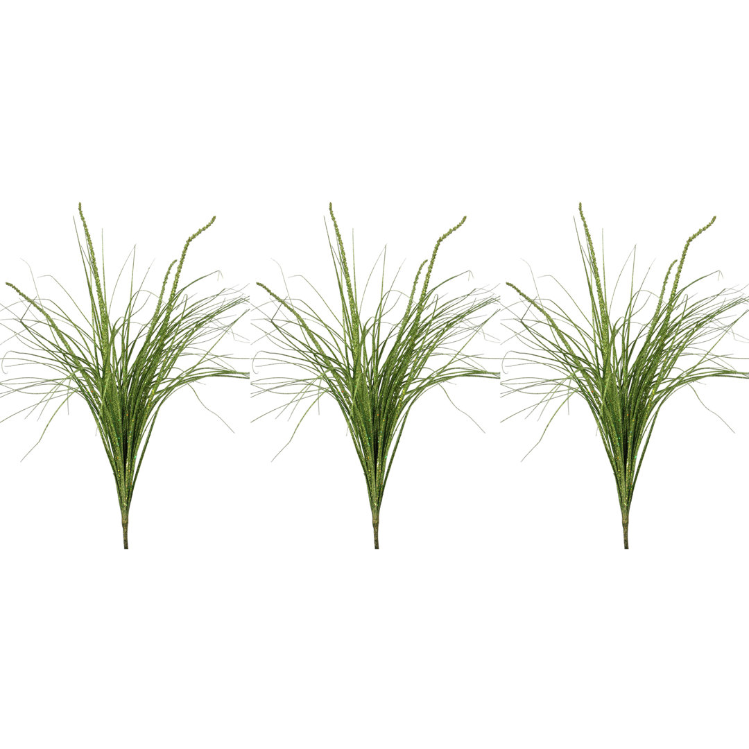 Glitter Christmas Spray Stem Pick (Set of 3) The Holiday Aisle® 