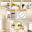 Miroir à pétales de fleurs 32 "x36"-913610314-913610315