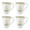 Lenox British Colonial Tradewind Mugs, Set of 4