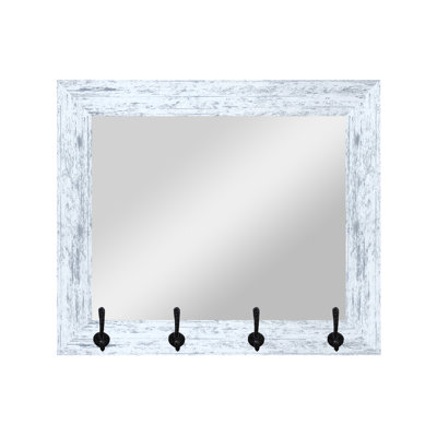 Veyron Engineered Wood Flat Wall Mirror