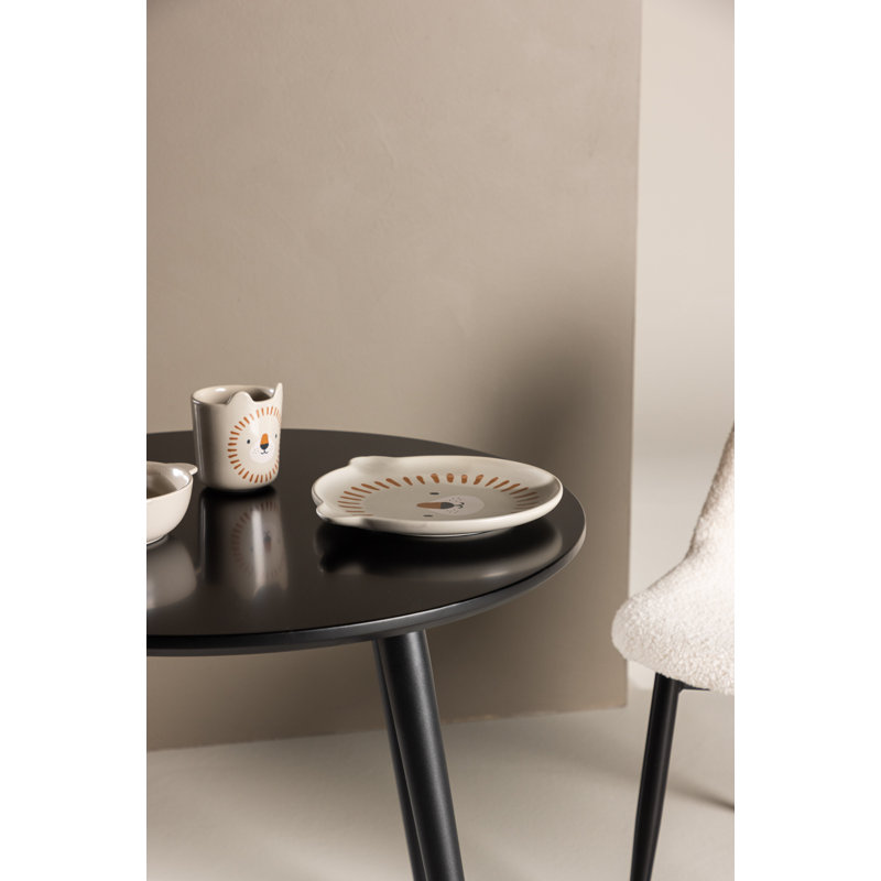 Coova End Table, Black