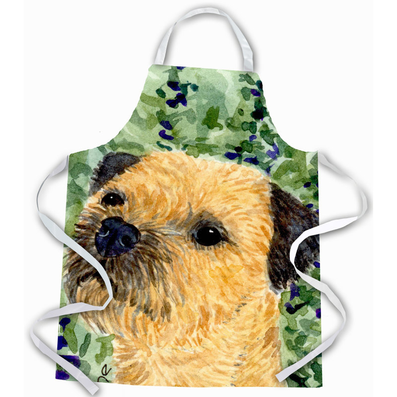 No Pattern Bib Apron