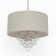 3 - Light Dimmable Drum Chandelier