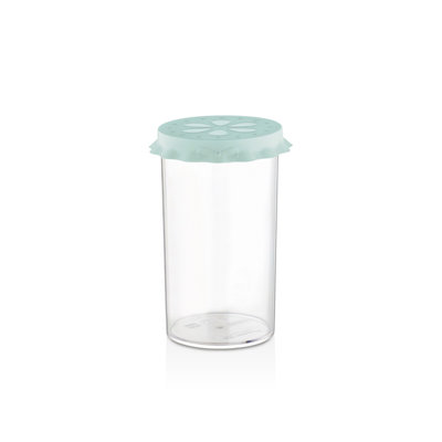 Boîte de rangement en plastique durable, 1 pièce, 12 x 12 x 18,5 pouces | Capacité de 1000 ml, sans BPA, va au lave-vaisselle | Conception transparente pour une visibilité facile, idéale pour organiser les espaces de la maison et du bureau