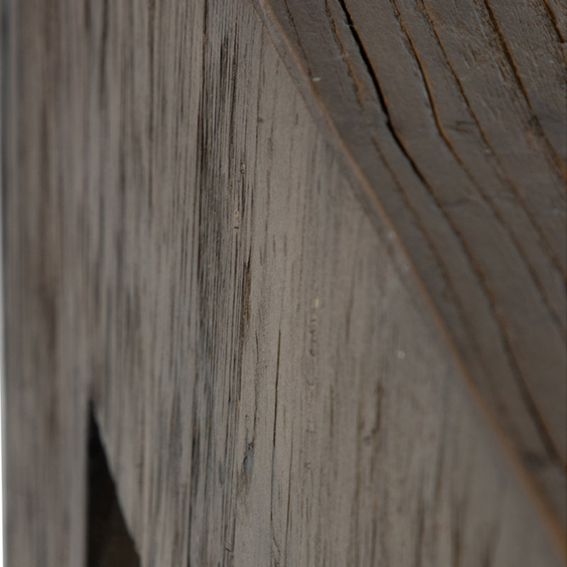 Natural Elm Rectangular Recycled Wood Coffee Table