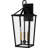 Hull 3-Light Matte Black Outdoor Wall Lantern