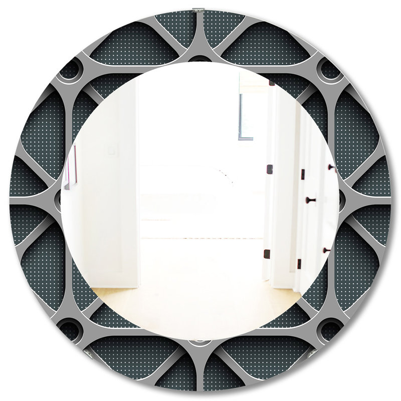 Scandinavian Mirror, 31.5" H x 31.5" W