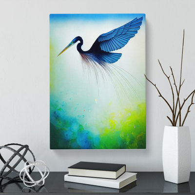 Allbritton Heron Hydrodipp - Wrapped Canvas