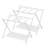 Set of 2 Foldable Luggage Racks with Storage Shelf for Guest Room-109163350