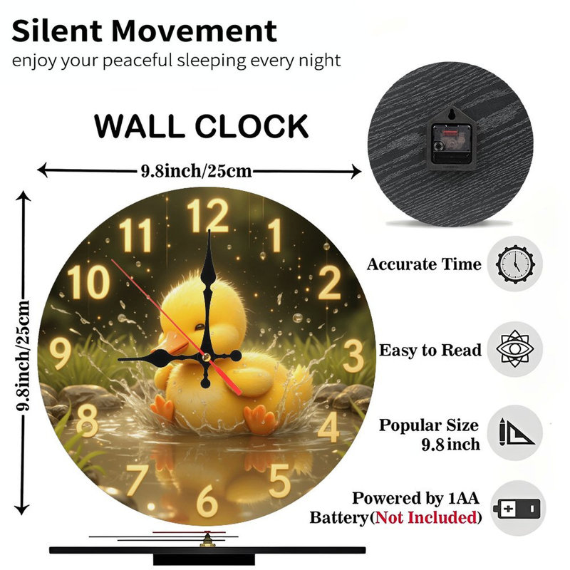 Horloge de canard
