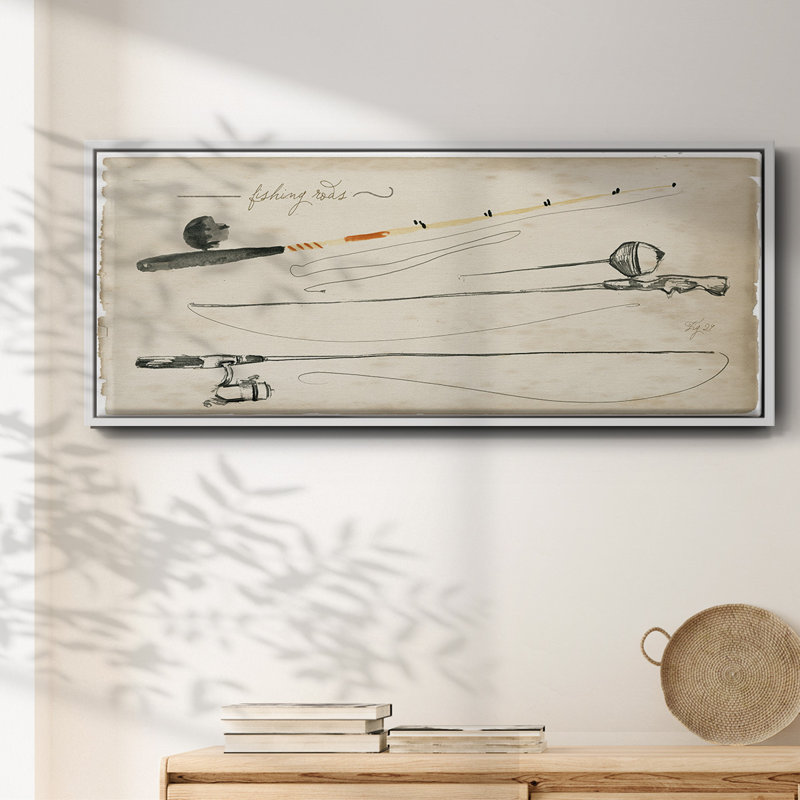 Collection Tackle Box - toile encadrée, H 8 po x l 20 po
