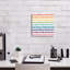 «Rainbow World Collection Pattern 1» par Wild Apple Portfolio, art mural sur toile, 12 po x 12 po-116329805