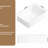 White Ceramic, Vessel Sink, Above - Counter, Bathroom, Rectangular Shape, Deep Basin, Quick Drain, Smooth Surface