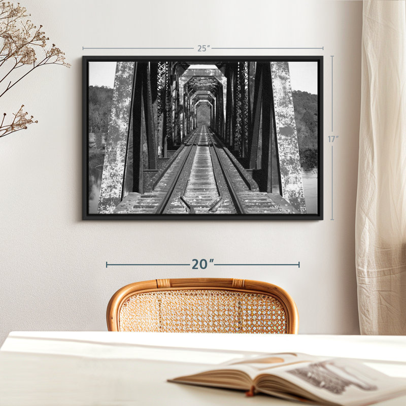 " Old Bridge ", 17" H x 25" W