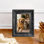 Cadre photo 3 pièces noir style Heritage pour photos et cadeaux de pendaison de crémaillère 11 po x 14 po