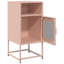 Beautrice 36cm W Steel Bedside Table-261588253