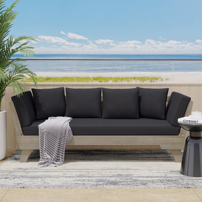 Divan-lit de patio Ottavio gris