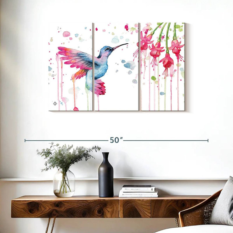 Jardin de colibris Brampt, H 24 po x l 38 po