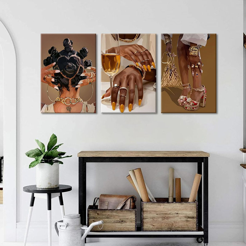 3 Piece Wrapped Canvas Print