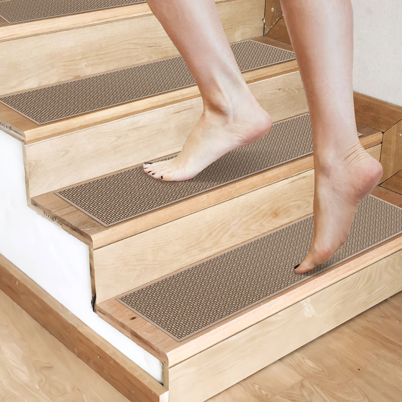 Tapis d'escalier antidérapant Banty (ensemble de 15)