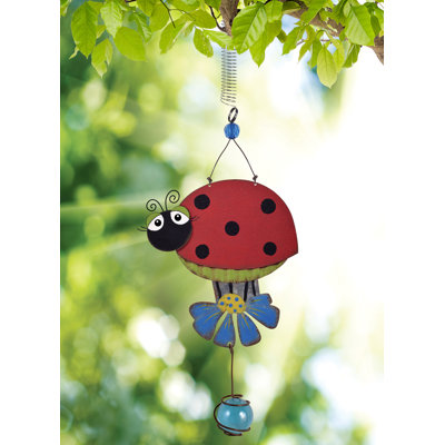 Carillon à vent seniz coccinelle bounce