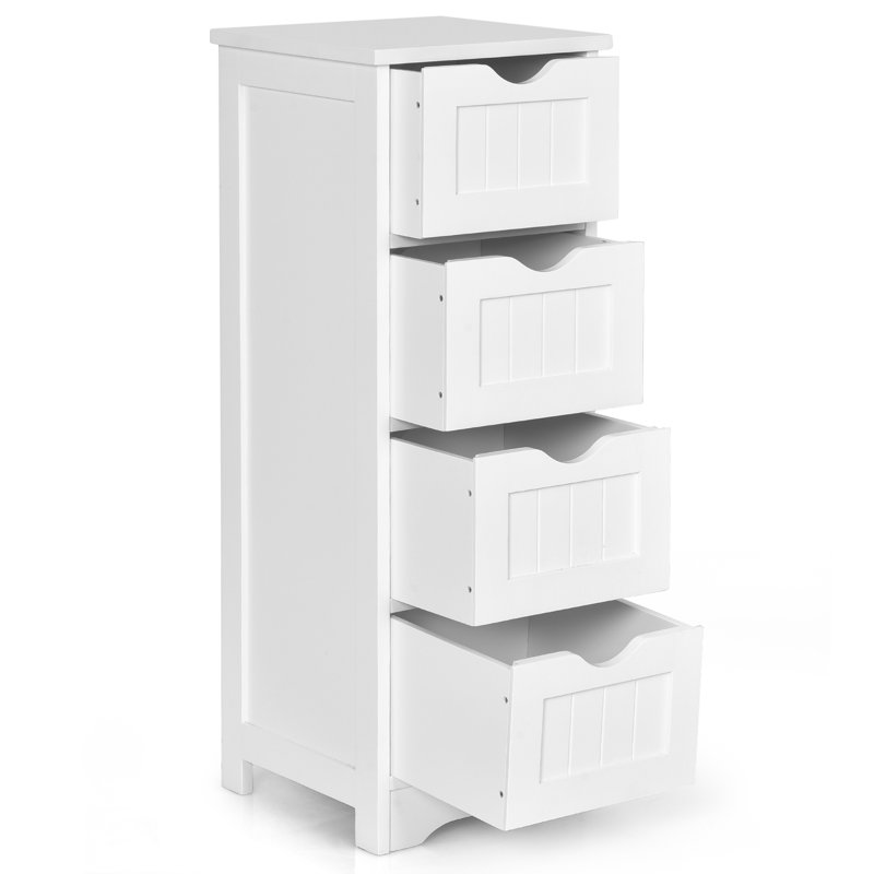 Roseau Chest Of Drawers, White
