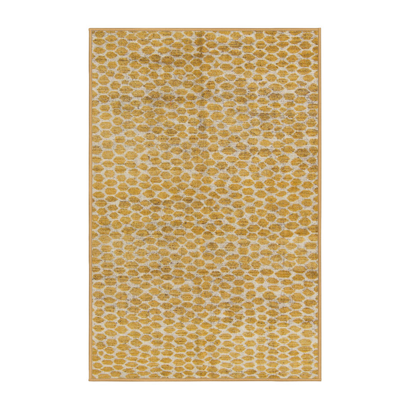 Abstract Indoor Rug, Rectangle 5' x 7'