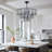 Aust 8 - Light Dimmable Tiered Chandelier