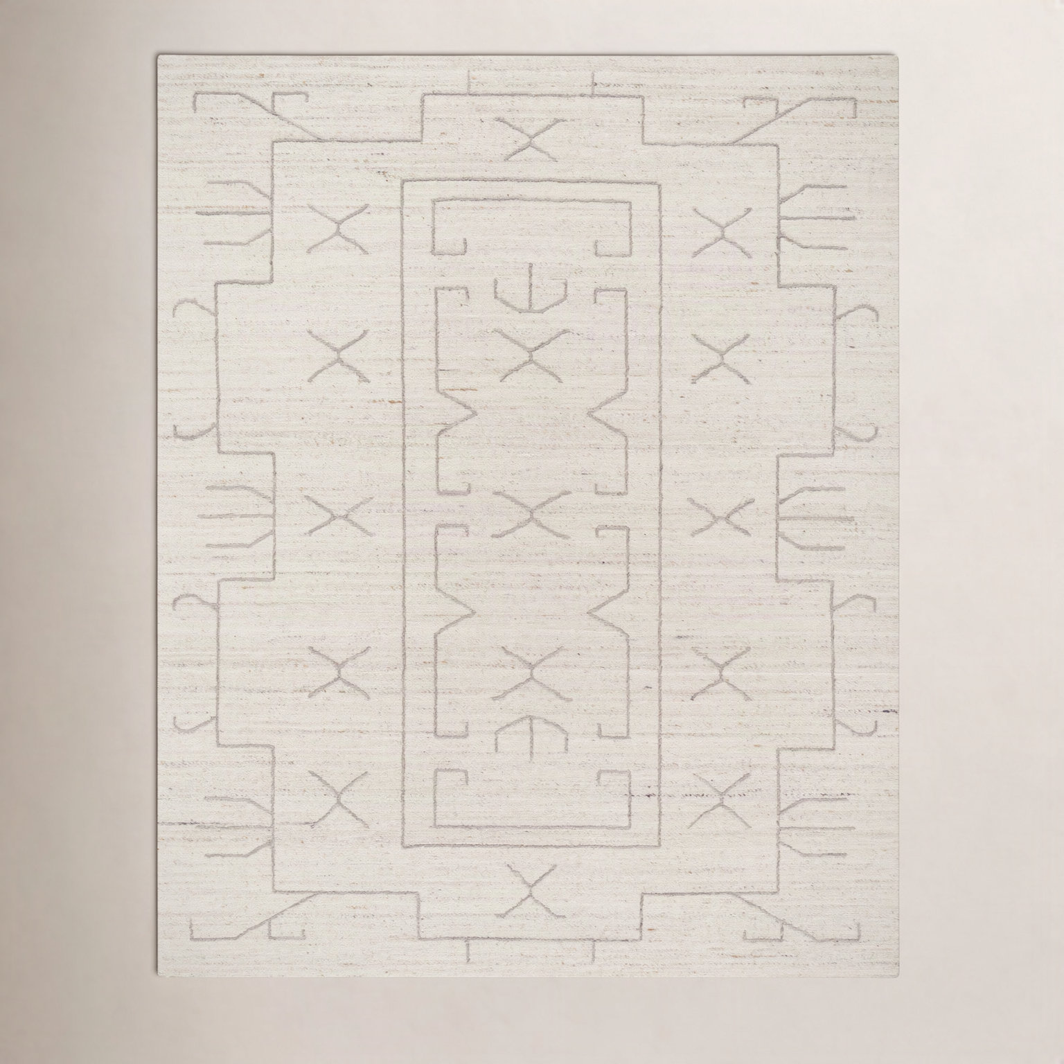 Flatweave Moroccan Pearl Rug, Rectangle 5' x 7'6"