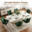 Chaise d'appoint rembourrée en velours avec pieds dorés -2078051678-2078051676