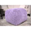 Pouf carré en microfibre Lavender Spongy-2081024195