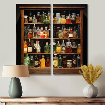 Vintage Cocktails And Spirits Drink - Large Cocktails Canvas Prints
