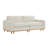 Laima 82.6" W 2-Piece Polyester Upholstered Loveseat with Solid Wood Legs -29519671