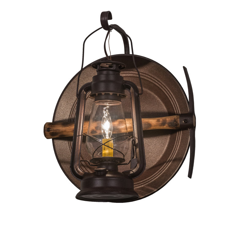 Rustic Lodge 1 - Light Armed Sconce