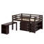 Lit mezzanine double bas avec cabinet-2130900260