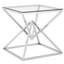 Ladson Glass Top Frame End Table-27611723