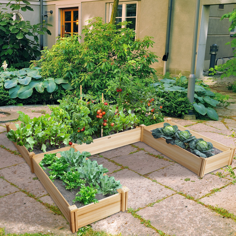 Outdoor Raised Garden Bed