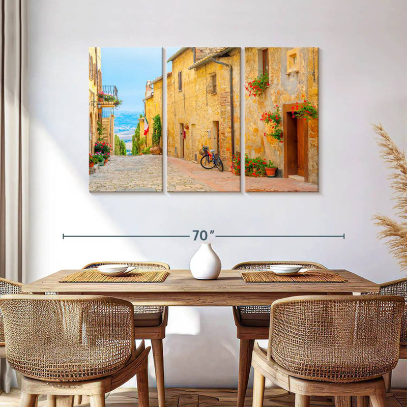 Rue Sebbie San Gimignon, H 36 po x l 57 po