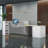 L-Shaped Reception Desk with Lockable Drawers, Computer Desk, and Storage Shelves/Front Desk-1932690582-1932690583