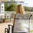 High-Back Glider Chair and Ottoman Set (Black/Gray)-1239945301