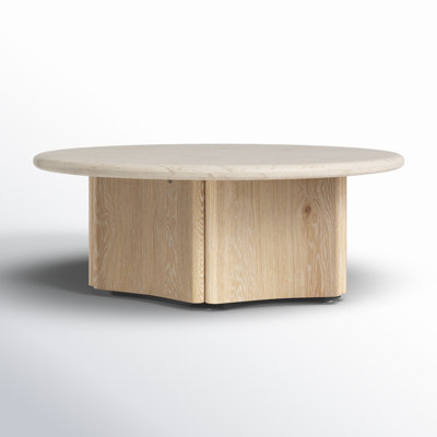 Jago Round Marble Top Coffee Table