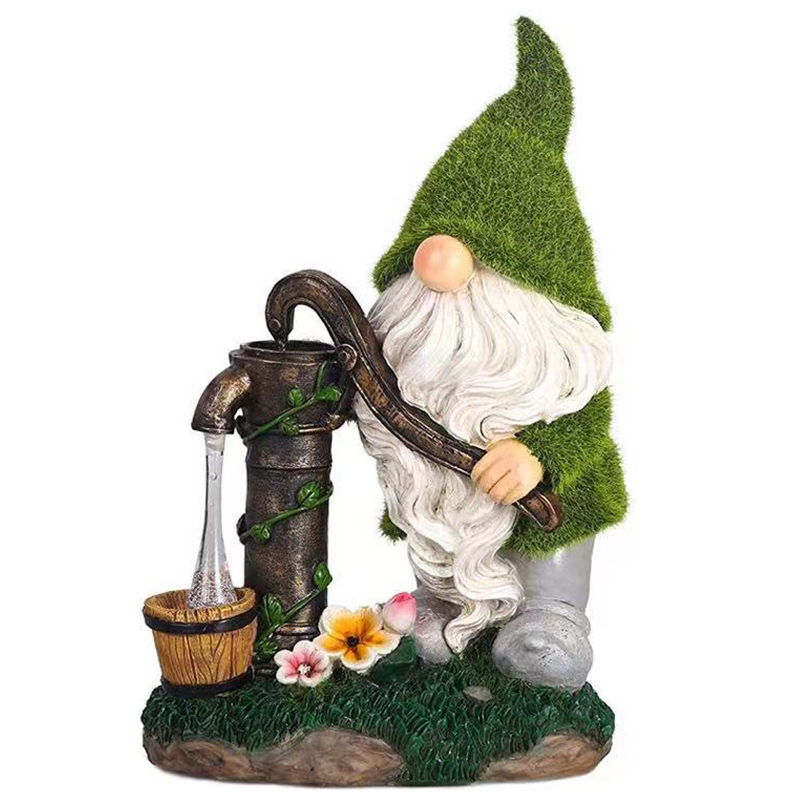 Trinx Gullu Fantasy & Sci-Fi Weather Resistant Plastic Garden Statue ...