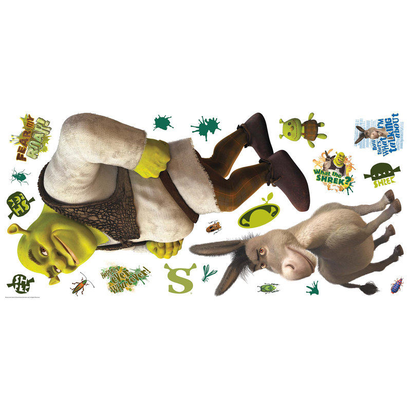 Shrek and Donkey Wall Decals