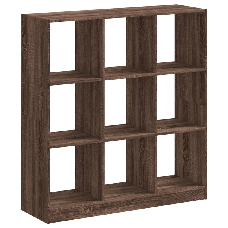 Aydrien 108cm H x 102cm W Bookcase, Brown Oak