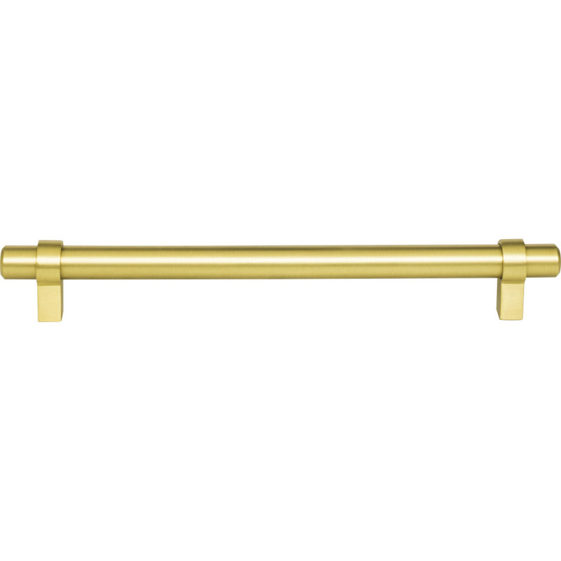 Key Grande Bar Pull, Brushed Gold, 8 13/16"