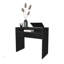Bureau en wengé avec beaucoup de rangement et une conception élégante pour les espaces de travail modernes, parfait pour une productivité sans encombrement-741284272
