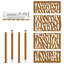 Trace en acier vieilli vidaXL 105x205 cm-113055237-113055239