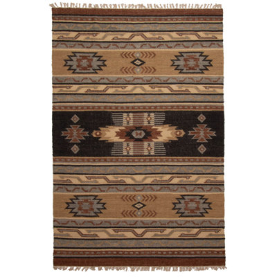 Fille Tan Kilim 5'2" x 8'0"