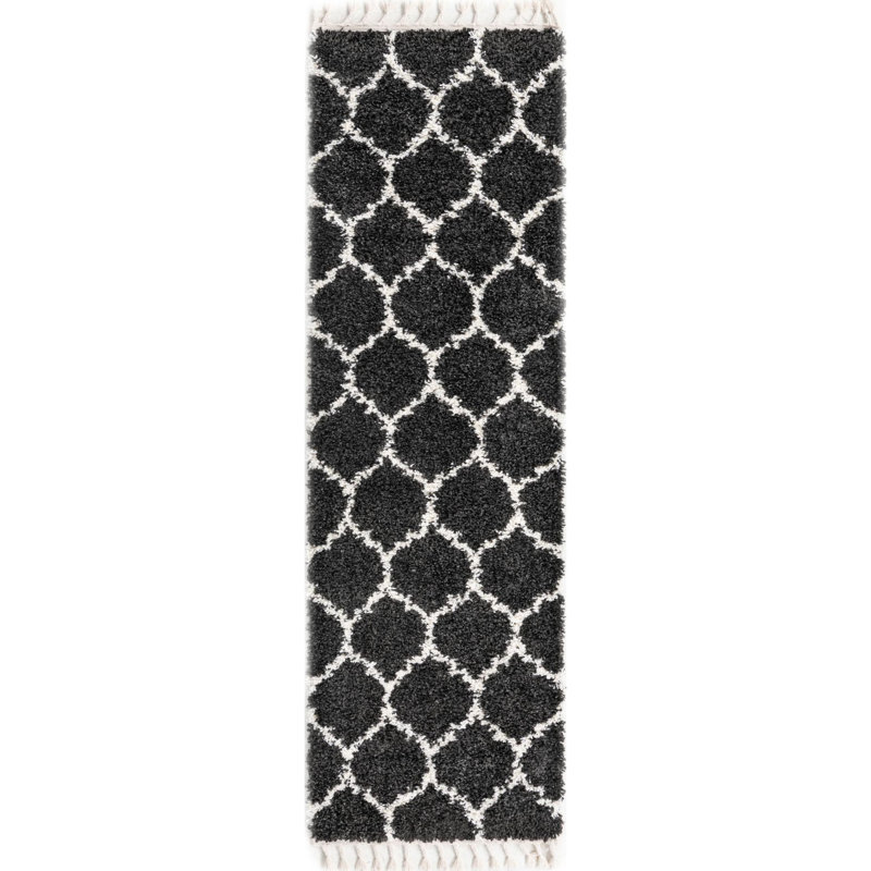Geometric Indoor Rug, Runner 2'7" x 8'2"